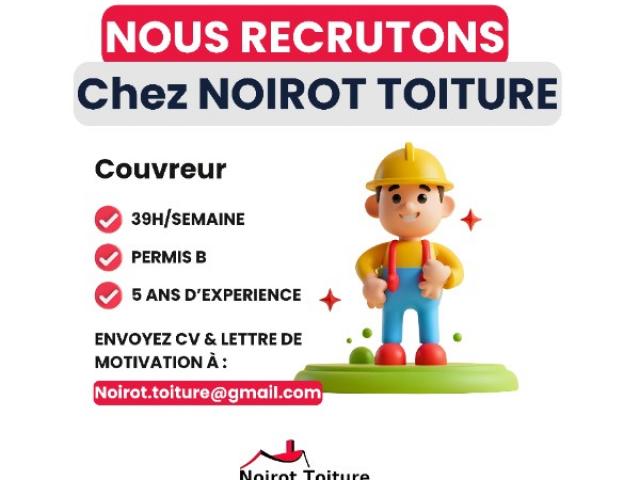 Noirot Toiture recrute !