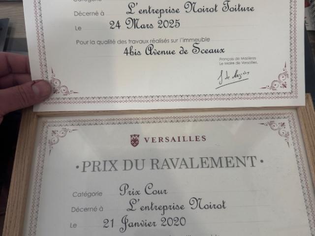 Remise de prix du ravalement à Versailles 2025 .